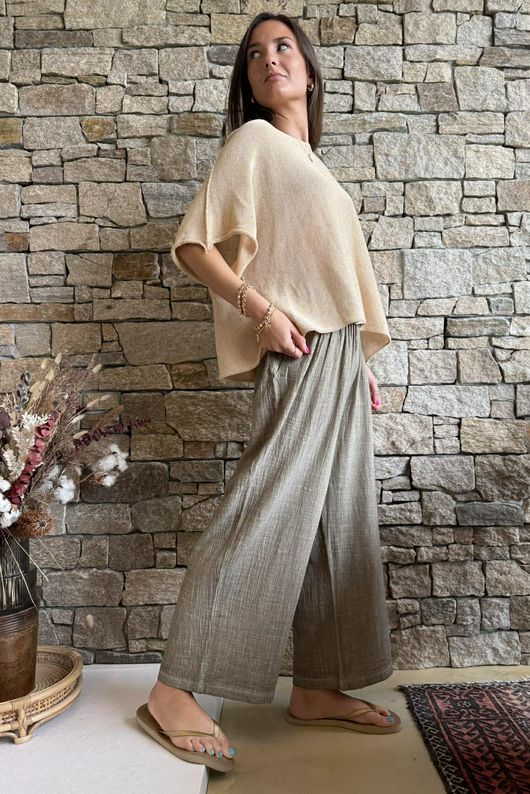 Conrad Box Cotton Knit Cedar - 